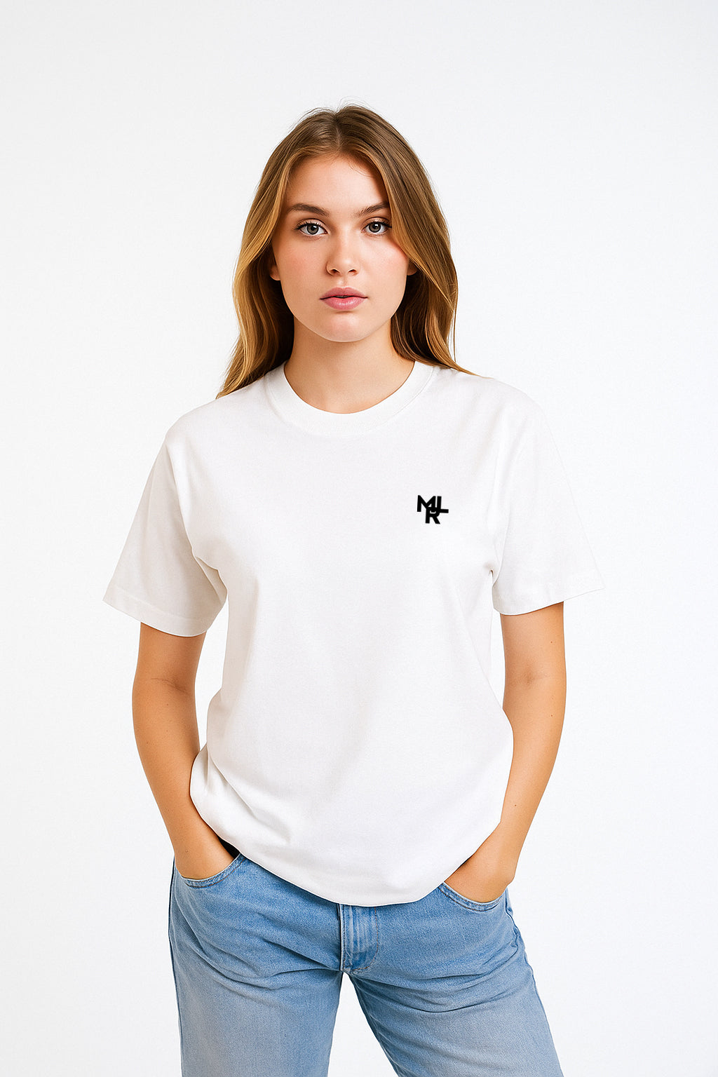 T-Shirt "MLR Classic: SUPER WHITE TEE" by Mark Lourence