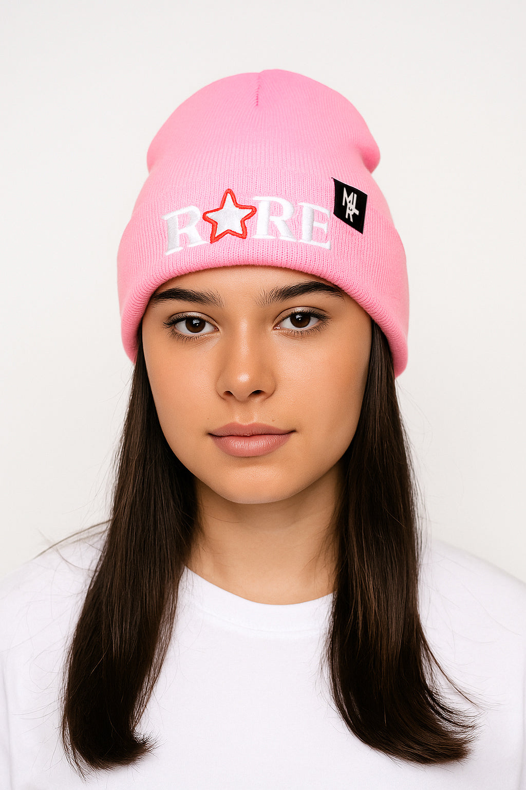 Beanie "RARE BEANIE" Rose Pink Mark Lourence