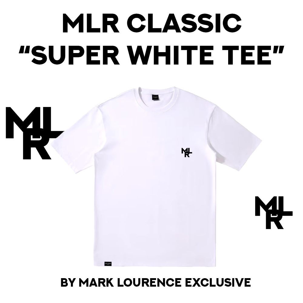 T-Shirt "MLR Classic: SUPER WHITE TEE" by Mark Lourence
