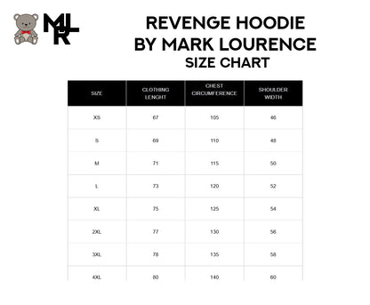 Zip Hoodie "REVENGE HOODIE" Mark Lourence Exclusive